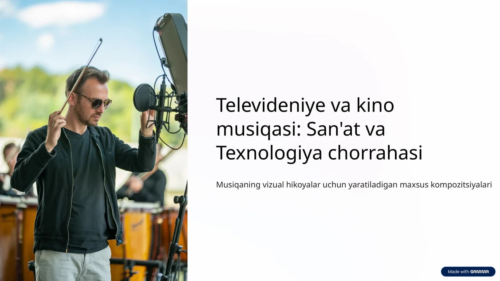 televideniya va kino musiqasi