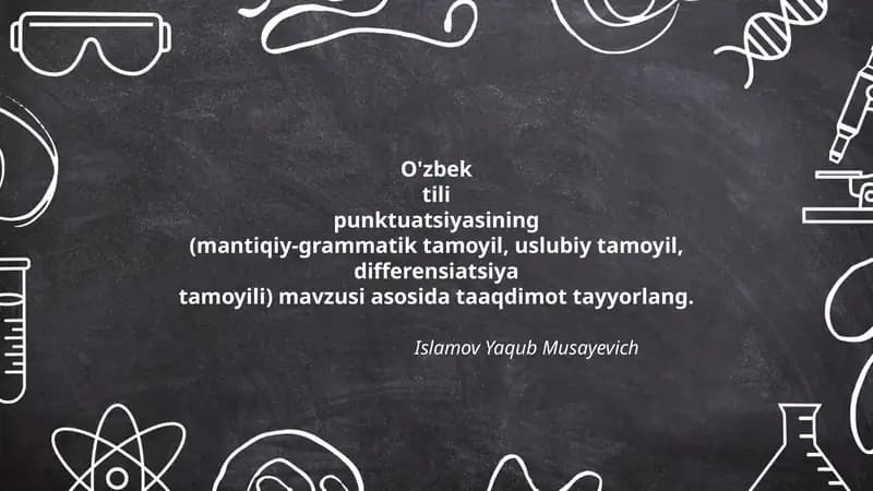 O'zbek tili punktuatsiyasi