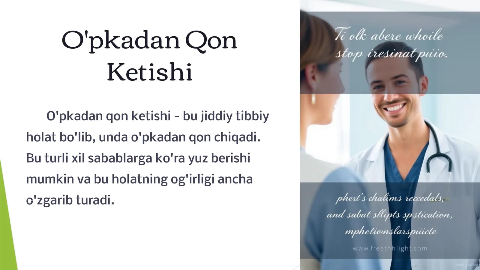 O'pkadan Qon Ketishi