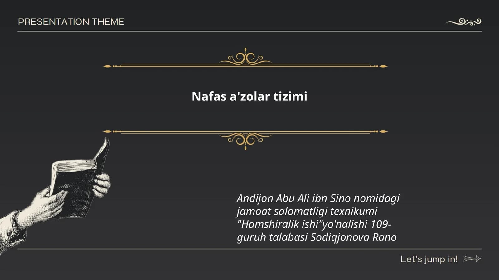 Nafas a'zolar tizimi