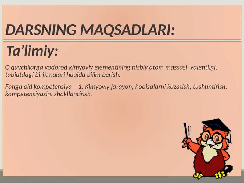 Kimyoviy jarayonlar va ularning tushunchalari