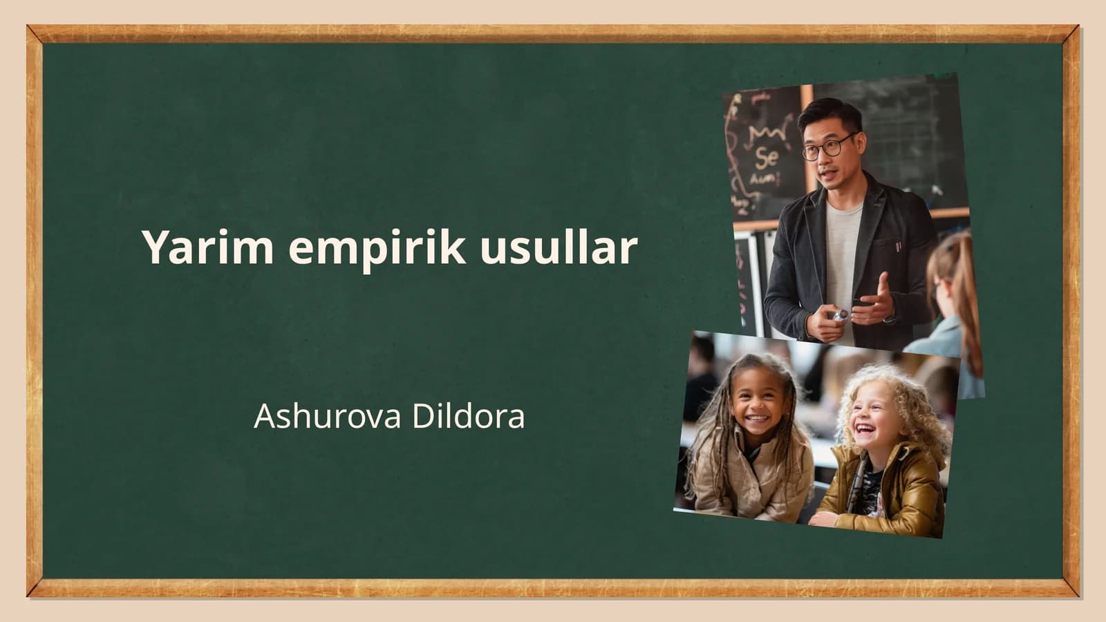 Yarim empirik usullar