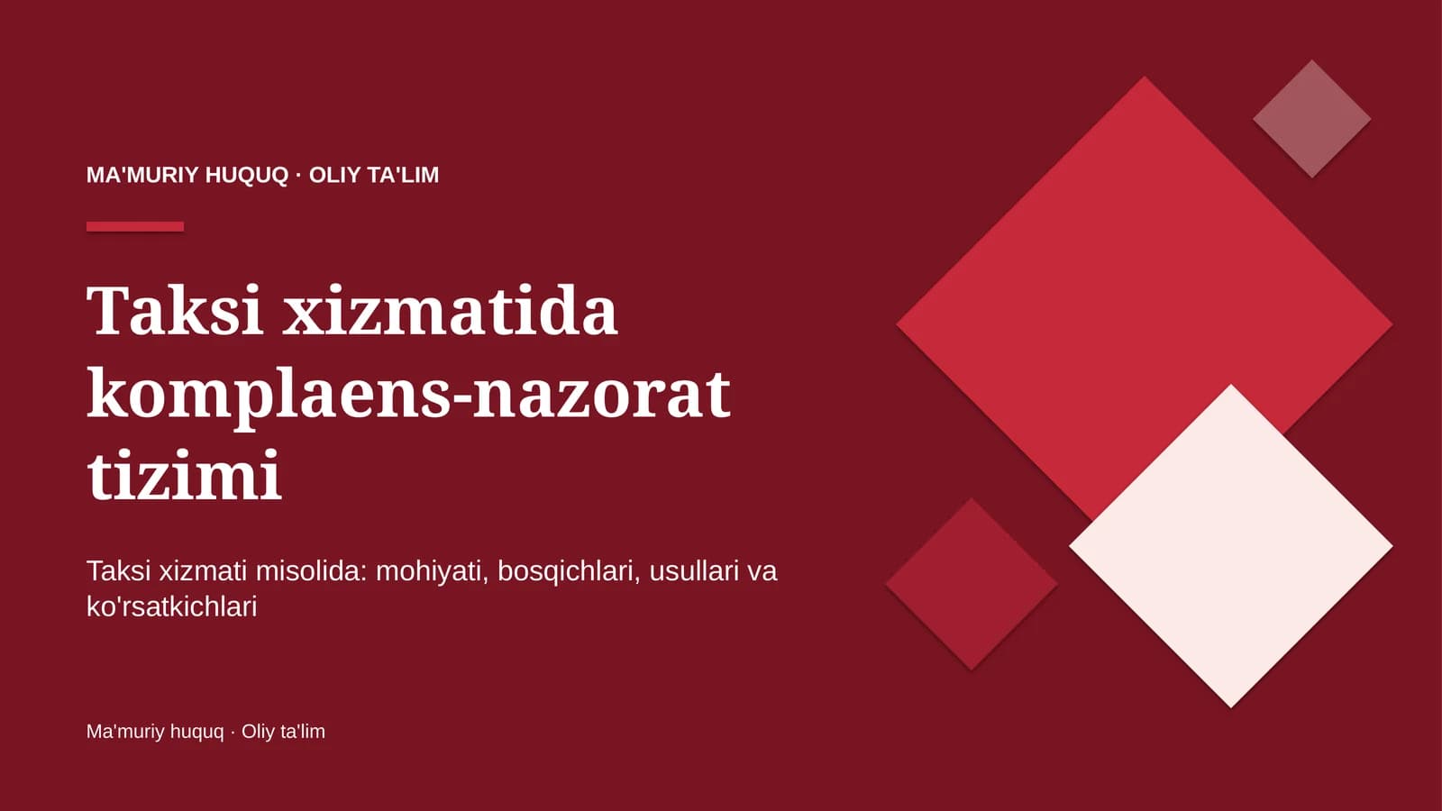 taksi xizmatida komplaens nazorat tizimi 6367