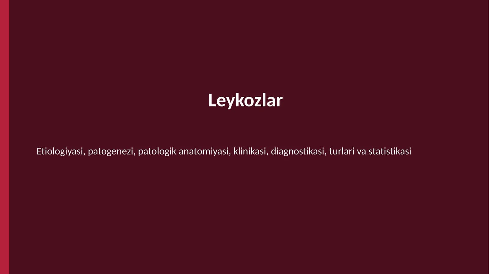 Leykozlar