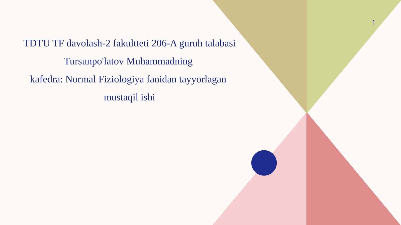 Aʼzolarda mikrosirkulyatsiya. venalarda qonning harakatlanishi