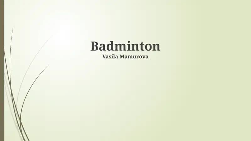 Badminton