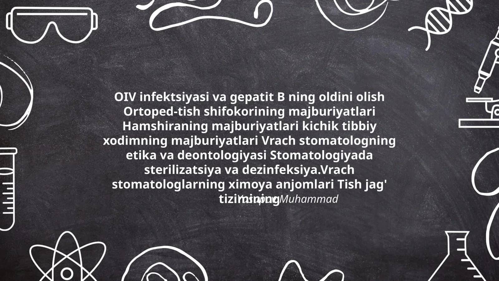 Yusupov Muhammad