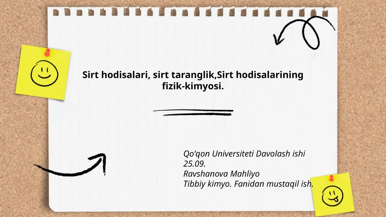 Sirt hodisalari va ularning tasnifi