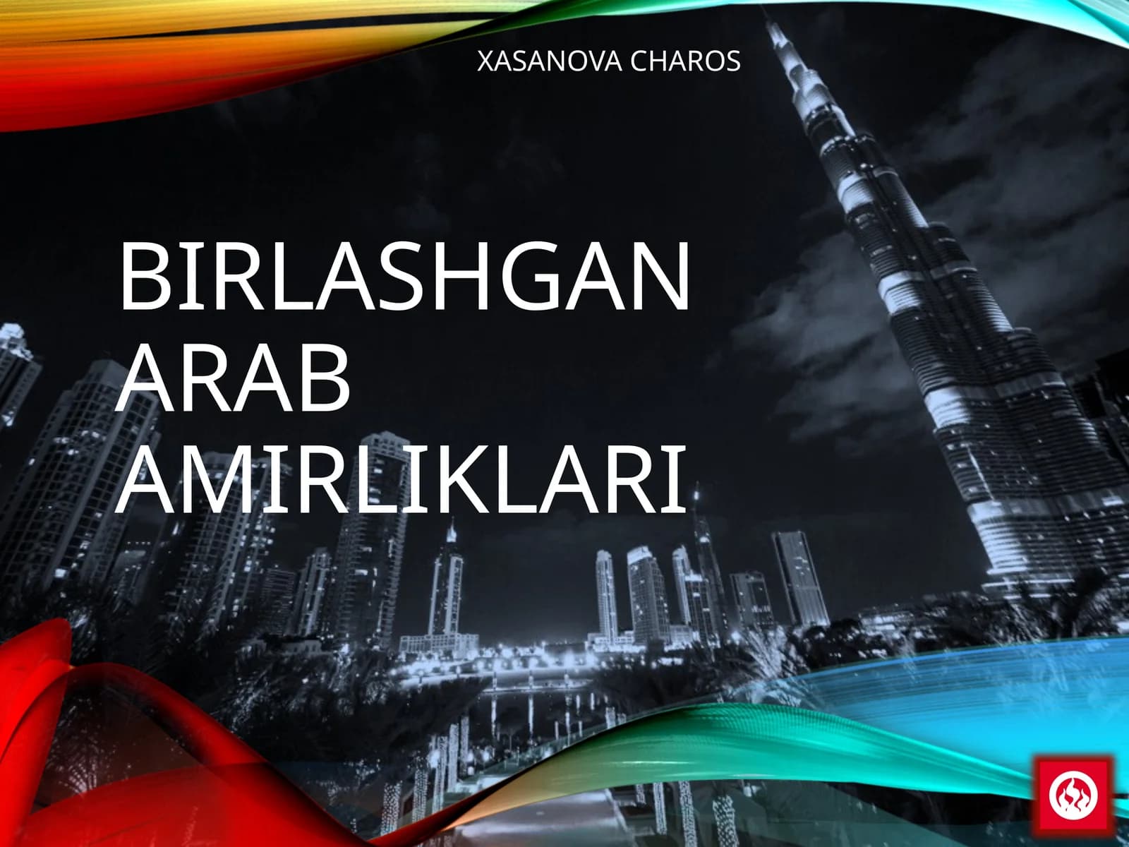 BIRLASHGAN ARAB AMIRLIKLARI