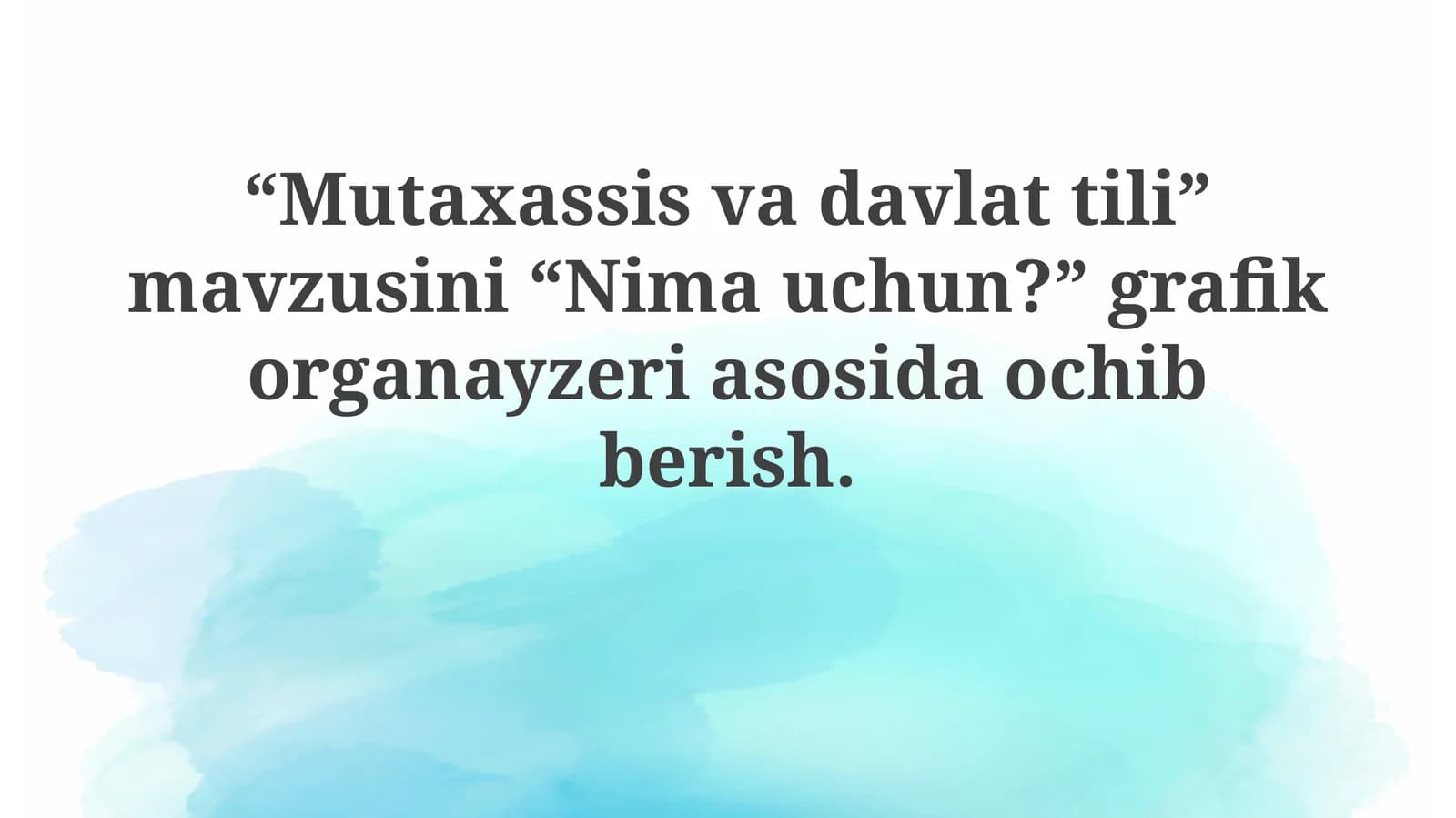 Mutaxassis va davlat tili: Nima uchun muhim?