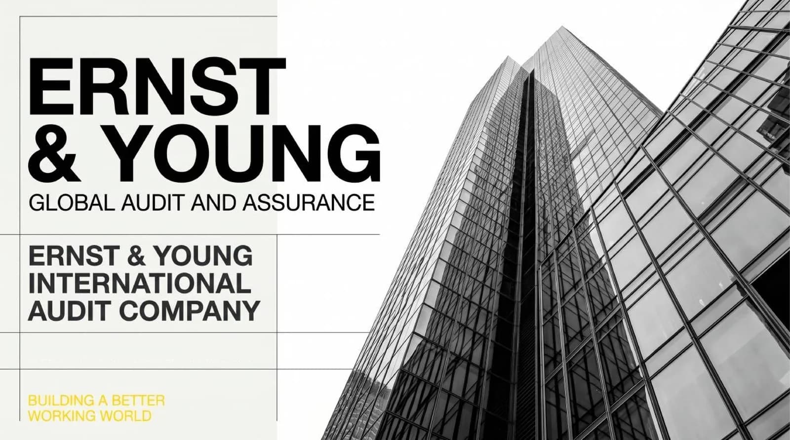 ERNST & YOUNG xalqaro auditorlik kompaniyasi
