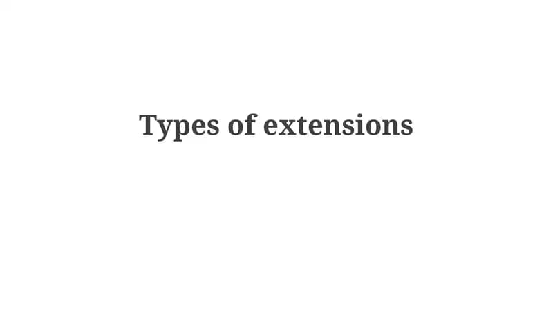Understanding Extensions: Definition and Purpose