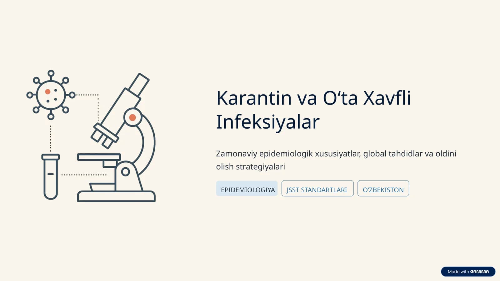 Oʻta Xavfli Infeksiyalar