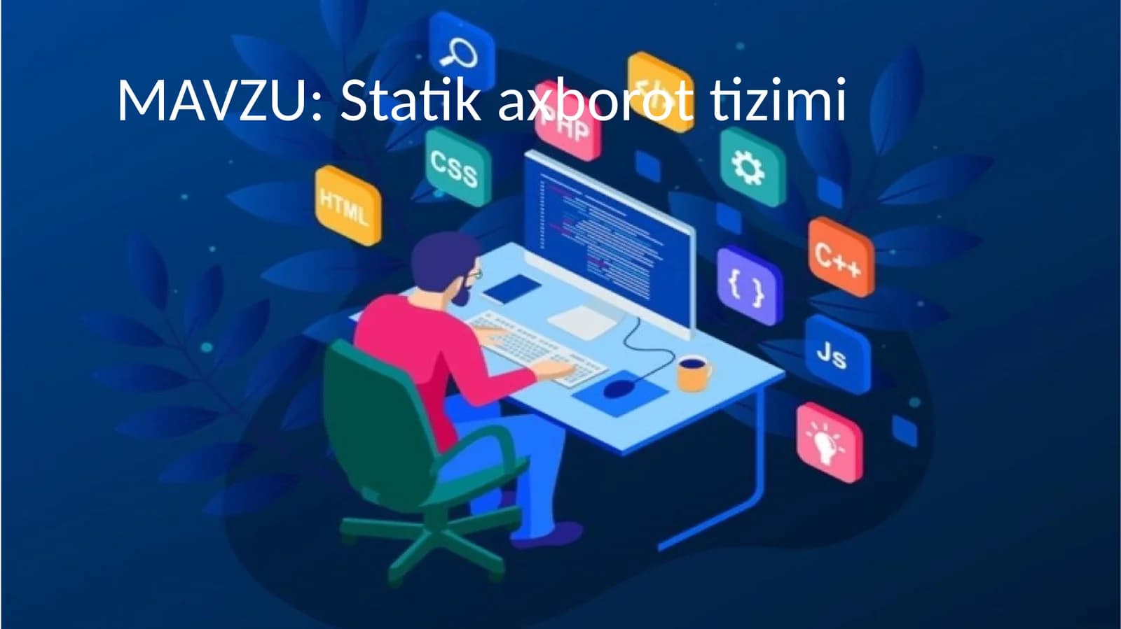 Statik axborot tizimi