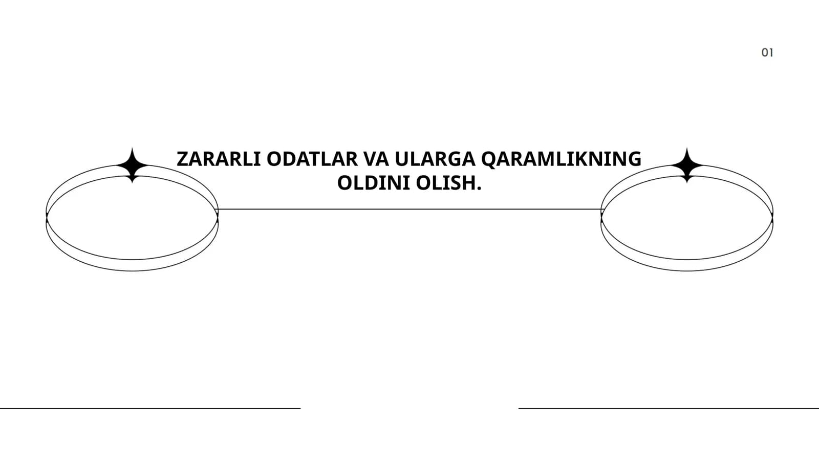 Zararli odatlar va ularga qaramlikning oldini olish