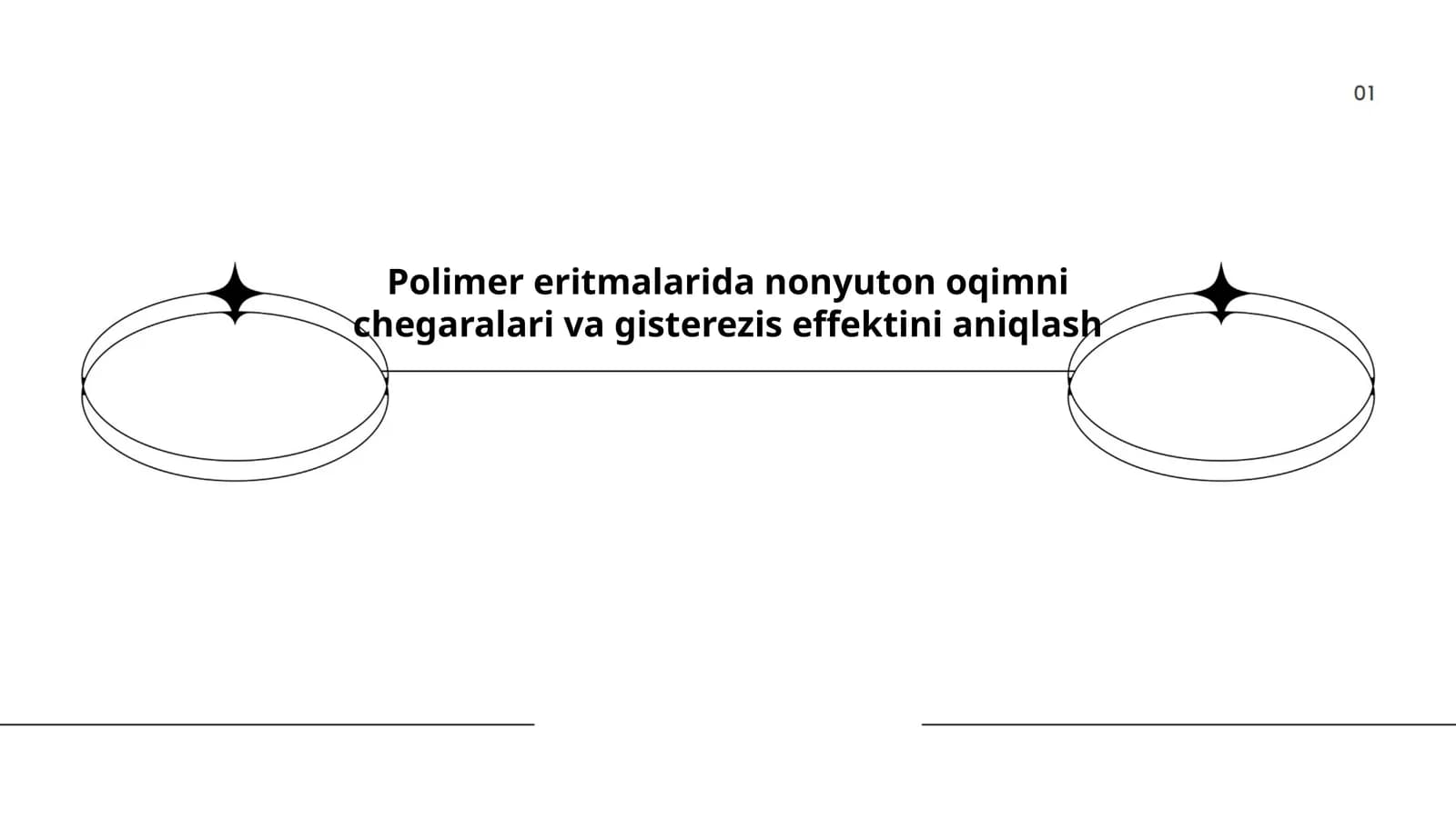Polimer eritmalarida nonyuton oqimni chegaralari va gisterezis effektini aniqlash