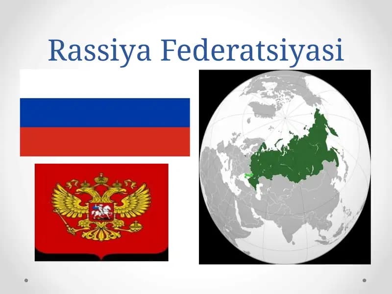Rossiya Federatsiyasi