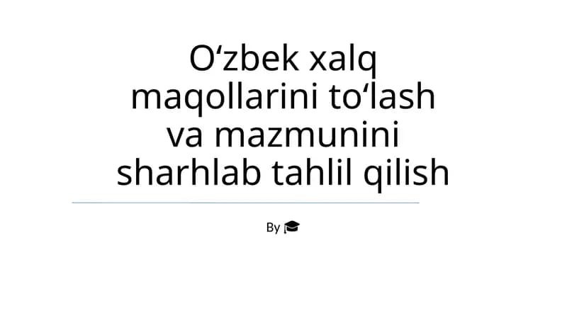 Ajdodlar donoligi
