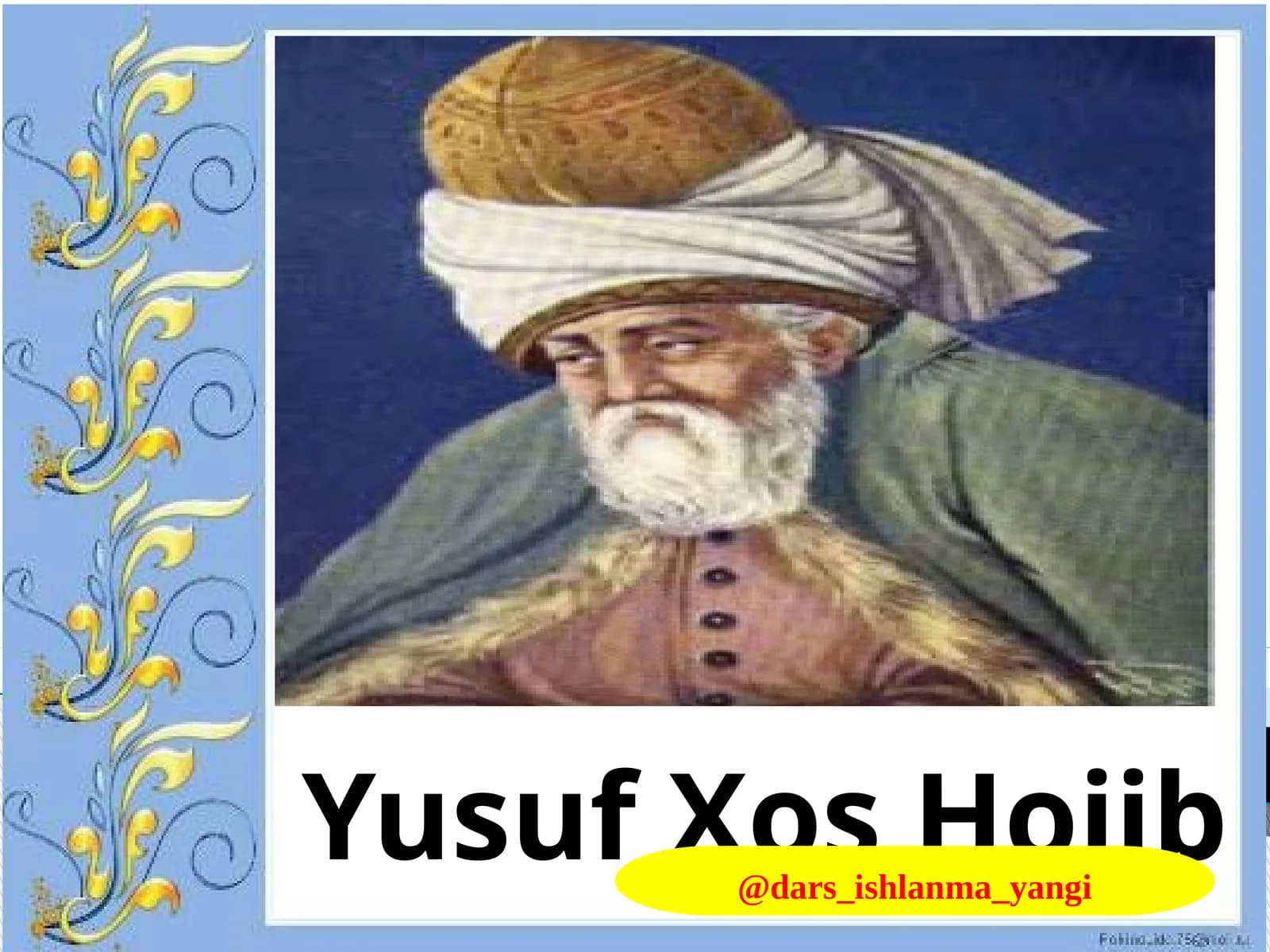 Yusuf  Xos  Hojib