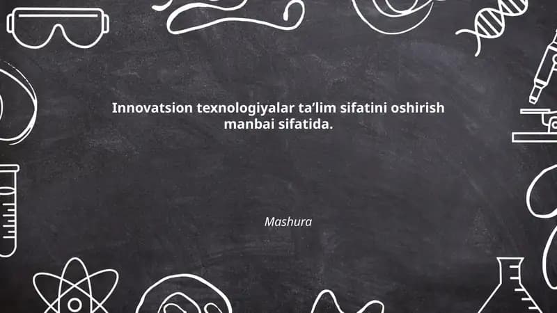 Raqamli ta'lim muhitlari va onlayn platformalar
