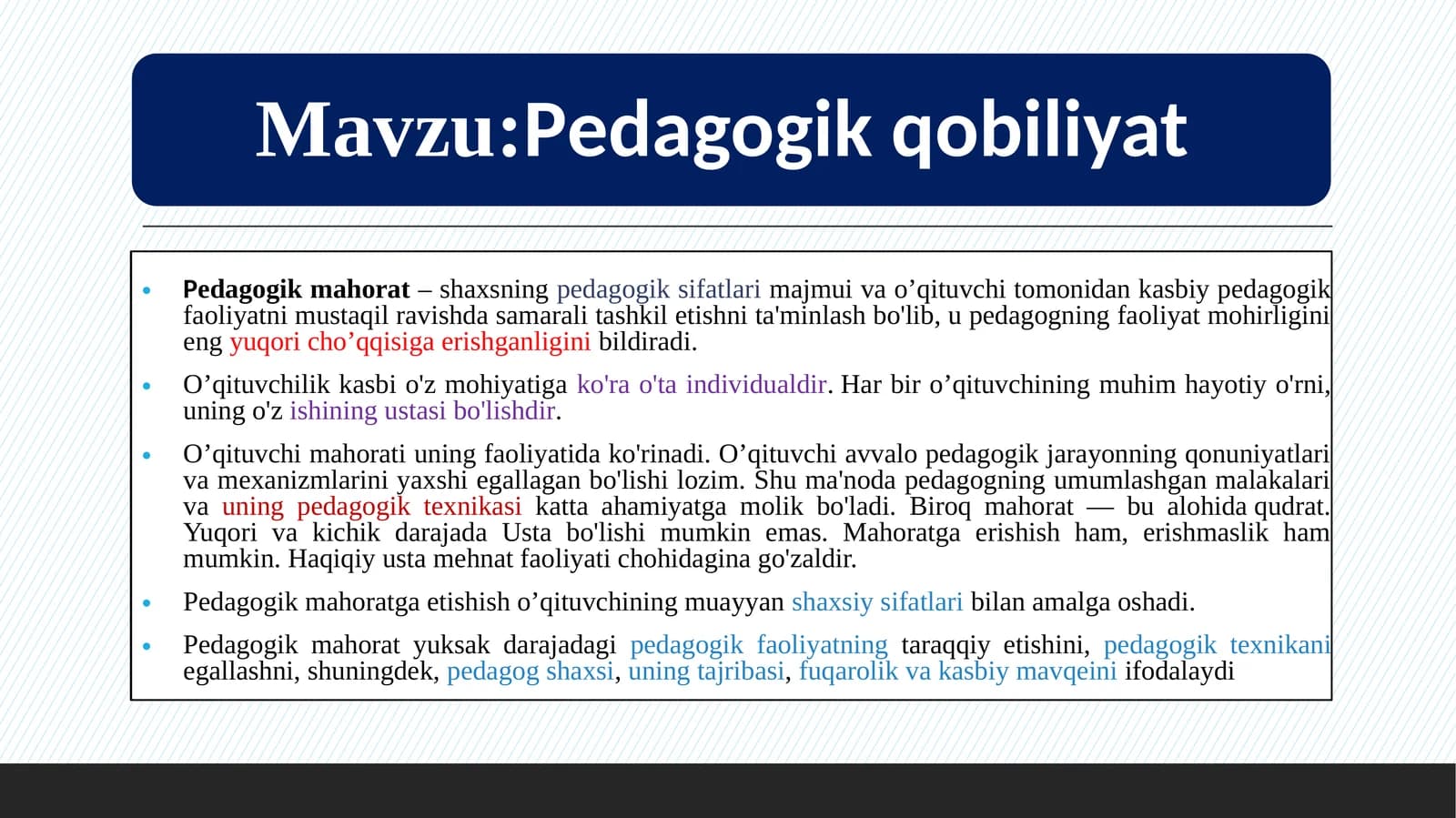 Pedagogik qobiliyat