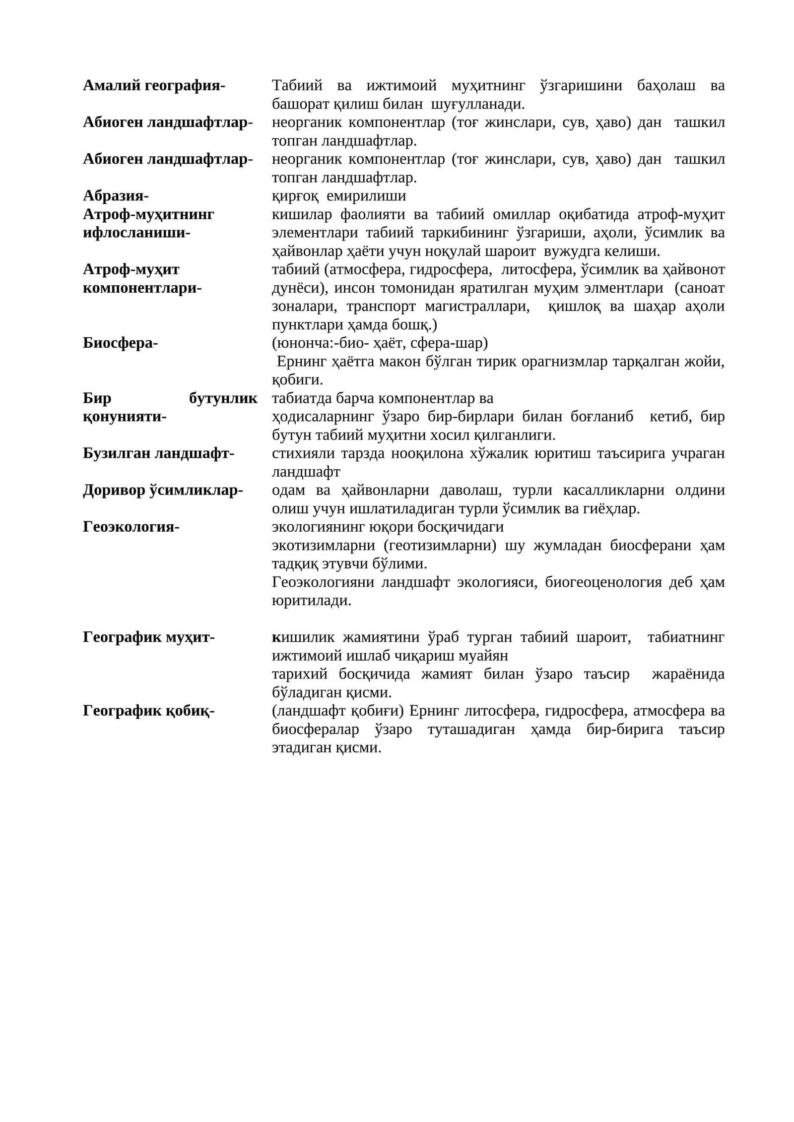 Амалий география