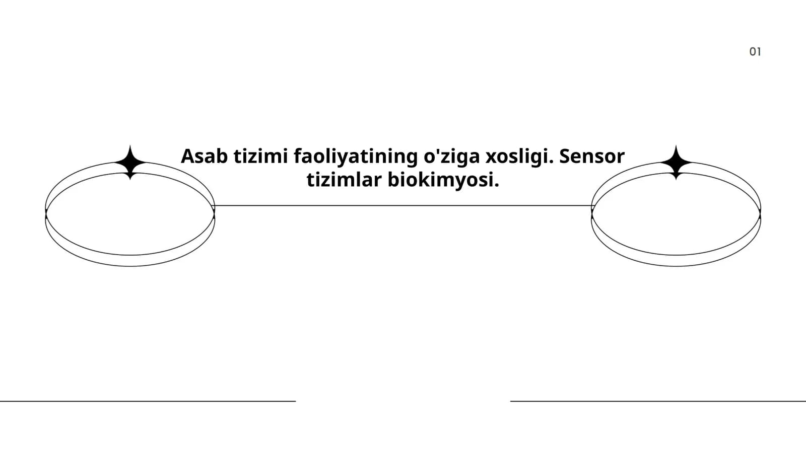 Asab tizimi faoliyatining o'ziga xosligi