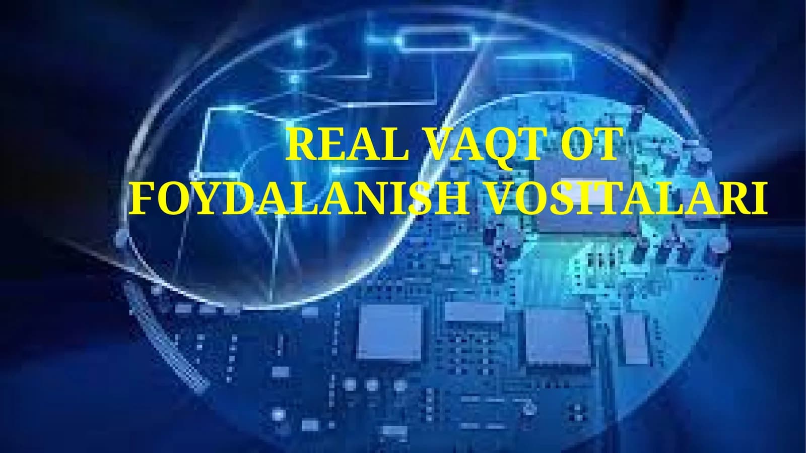 Realvaqtdasturiyta’minoti