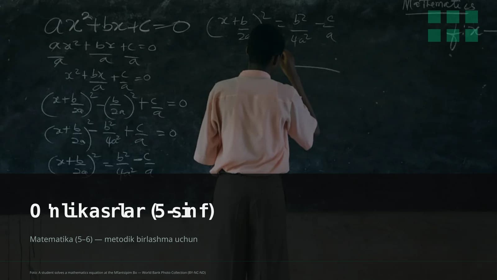 O'nli kasrlar (5-sinf)