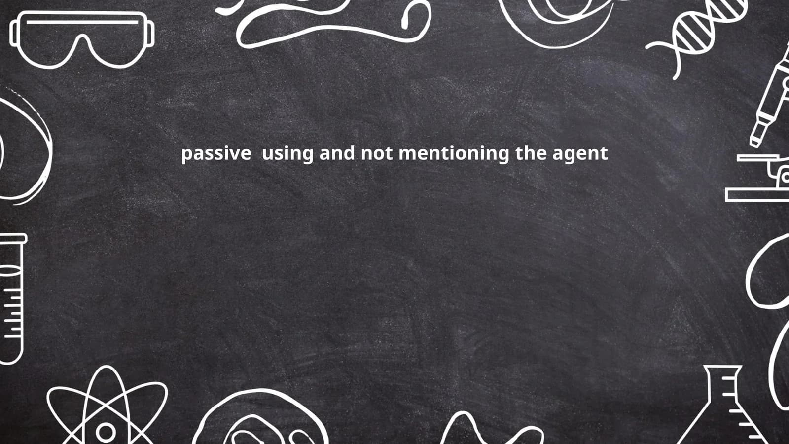 Passive Voice in Scientific Writing