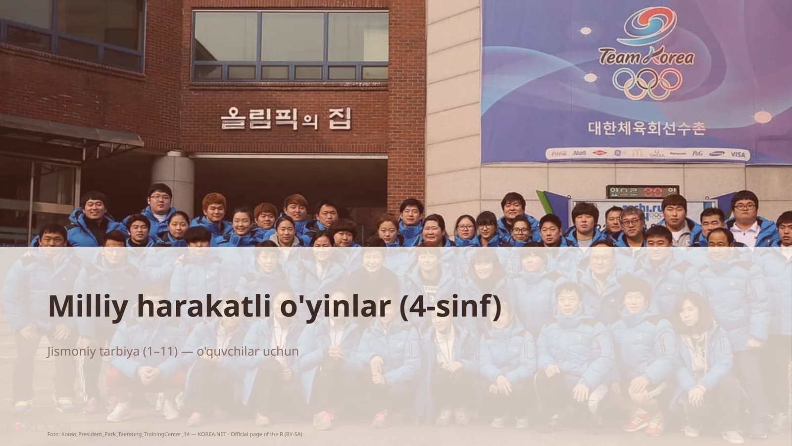 Milliy harakatli o'yinlar (4-sinf)