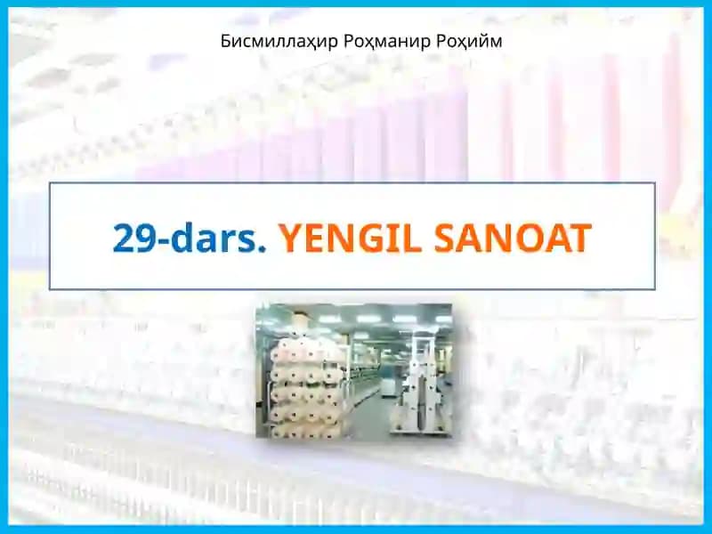 YENGIL SANOAT