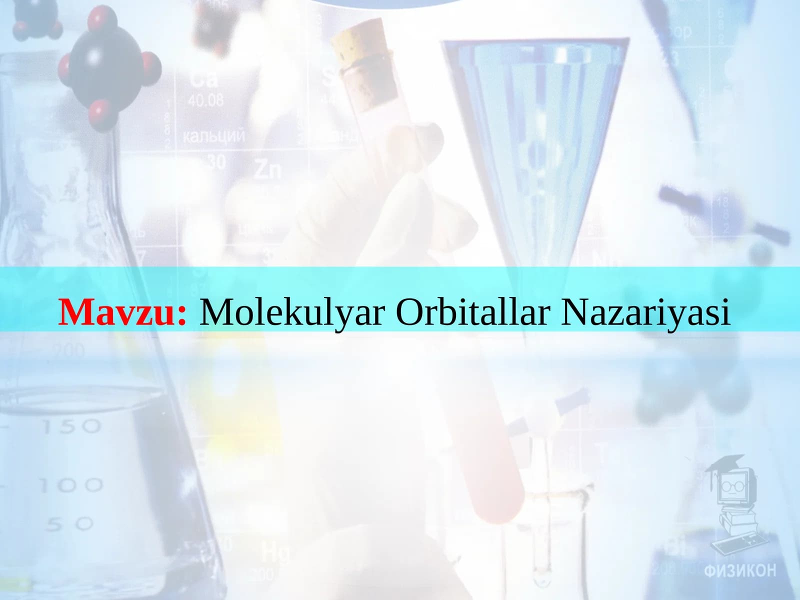 Molekulyar Orbitallar Nazariyasi