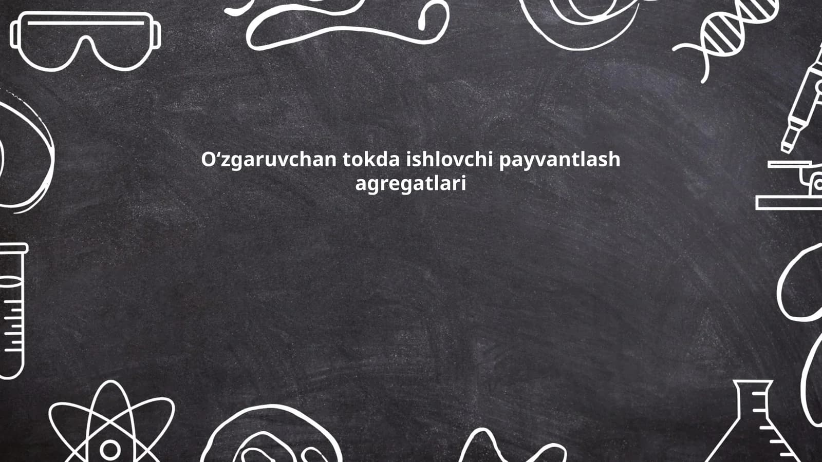 O‘zgaruvchan tokda ishlovchi payvantlash agregatlari