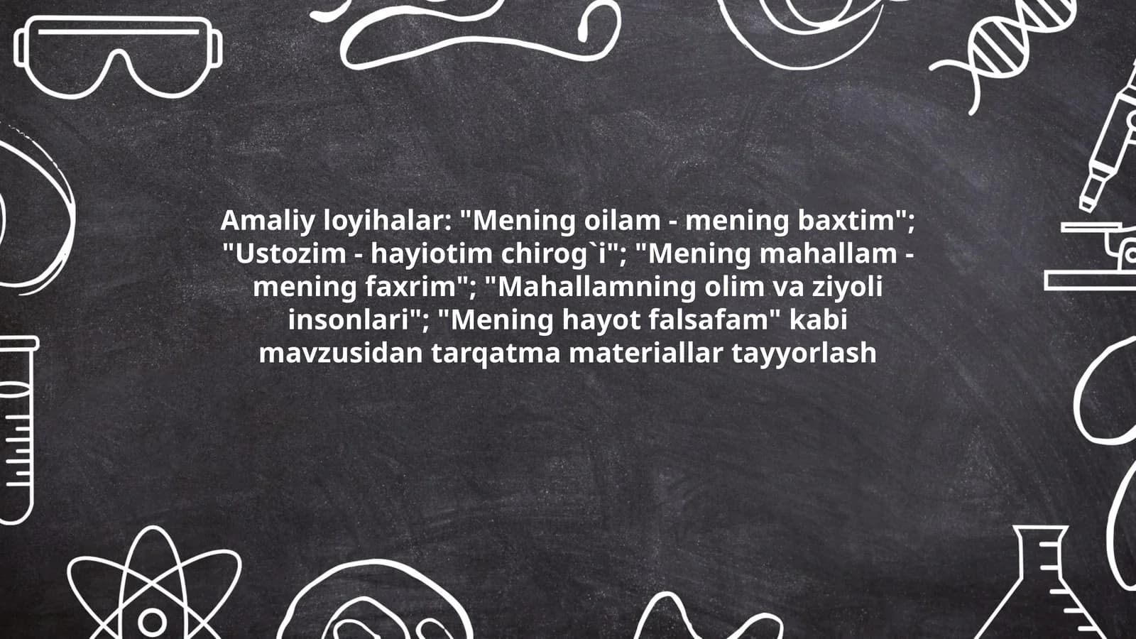 Mening hayot falsafam