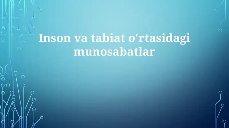 Inson vaziyatida gimunosabatlar