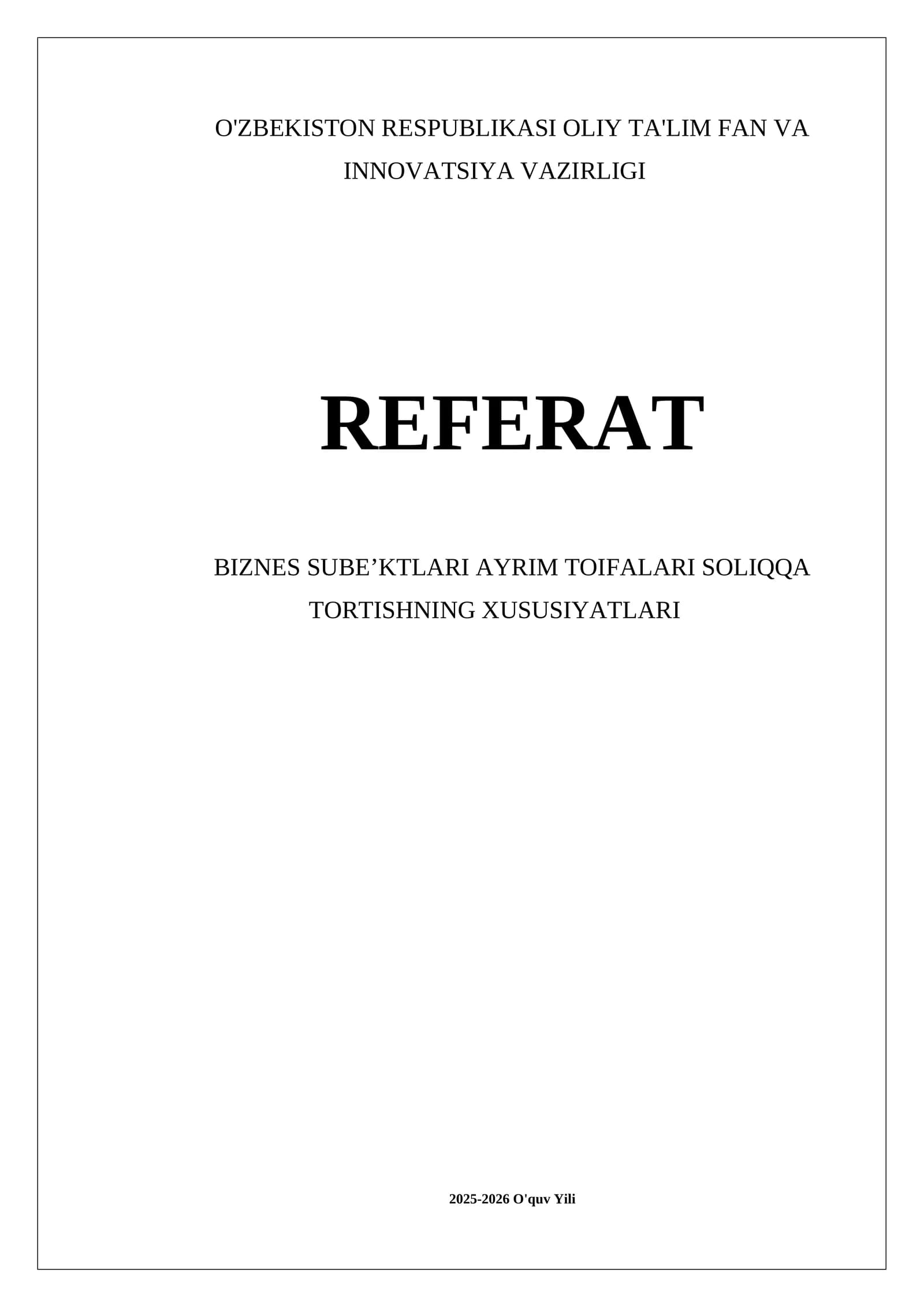 REFERAT