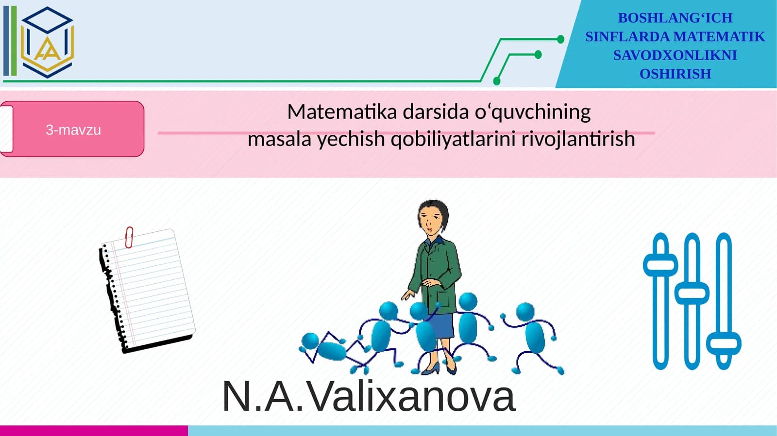 BOSHLANG‘ICH SINFLARDAMATEMATIK SAVODXONLIKNI OSHIRISH