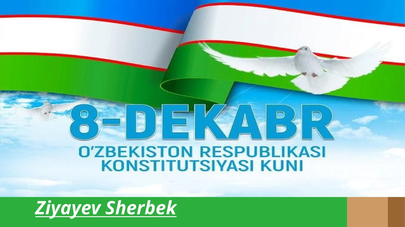 Konstitutsiya (Constitution)