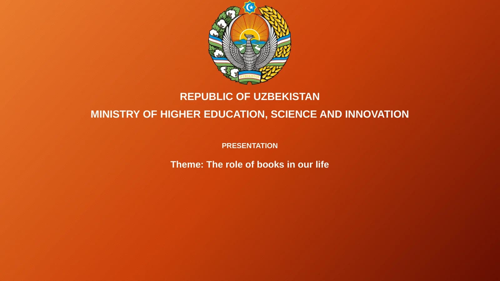 The role of books in our life