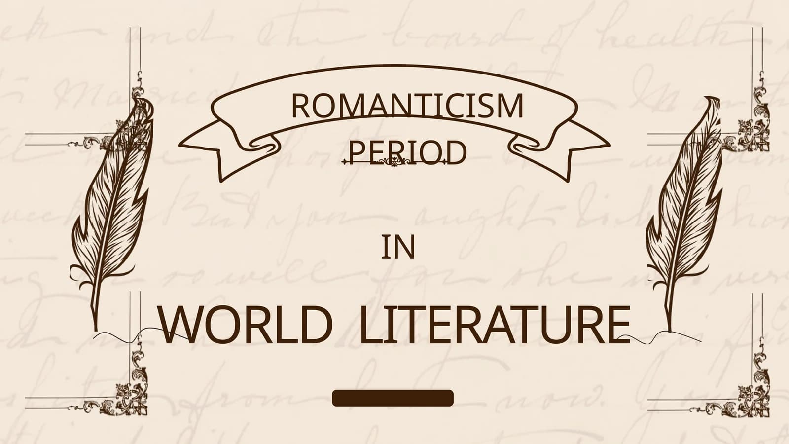 Romanticism Period in World Literature