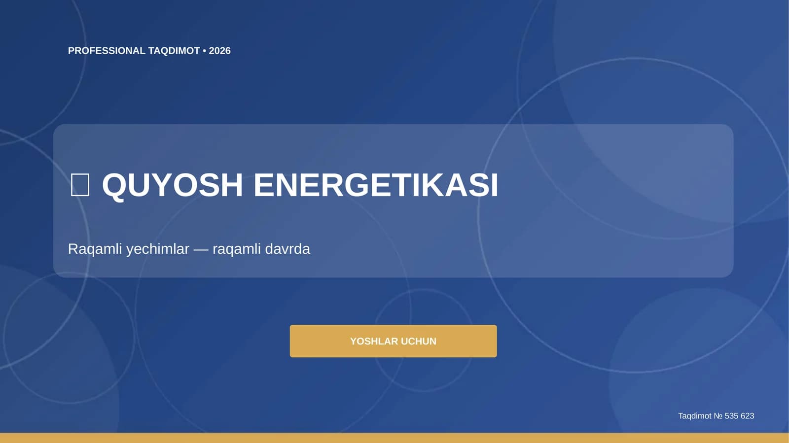 QUYOSH ENERGETIKASI