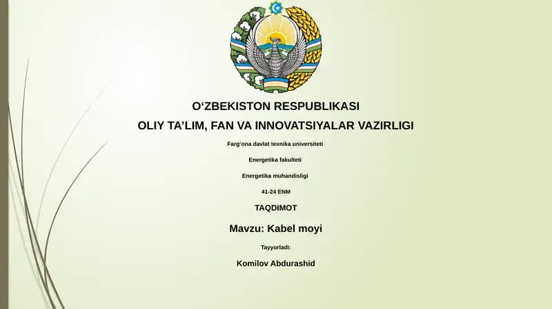 Kabel moyi