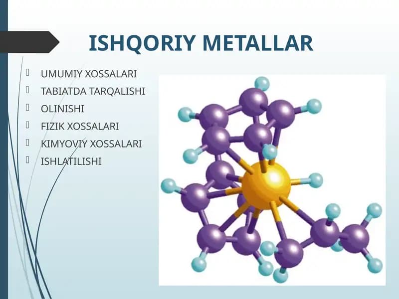 Ishqoriy metallar