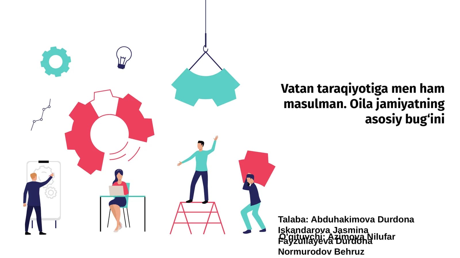 Vatan taraqqiyotida har bir mas'uliyatli insonning roli