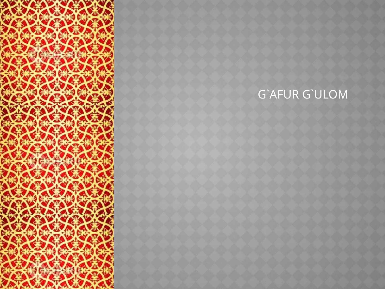G`AFUR G`ULOM