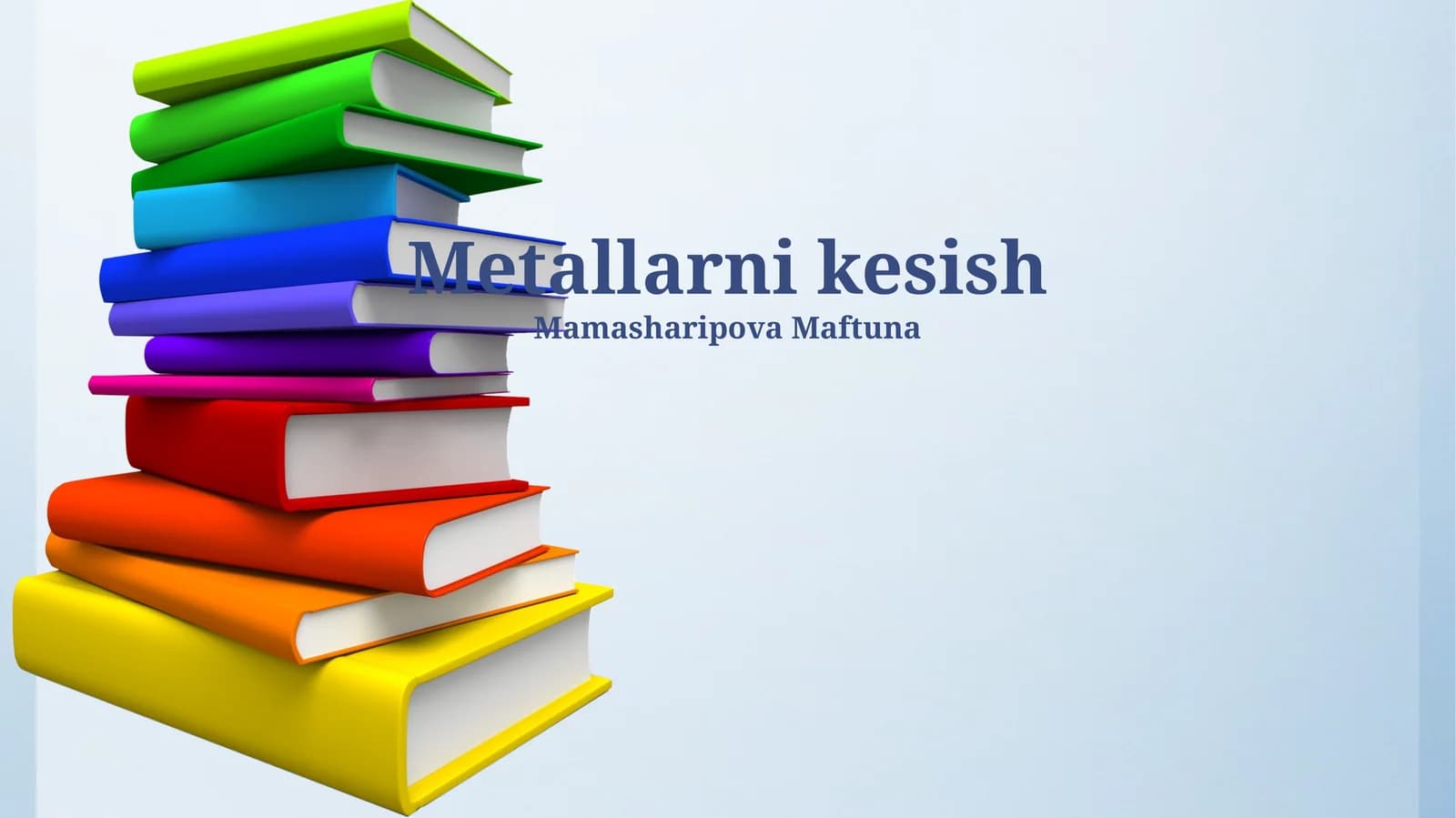 Metallarni kesish
