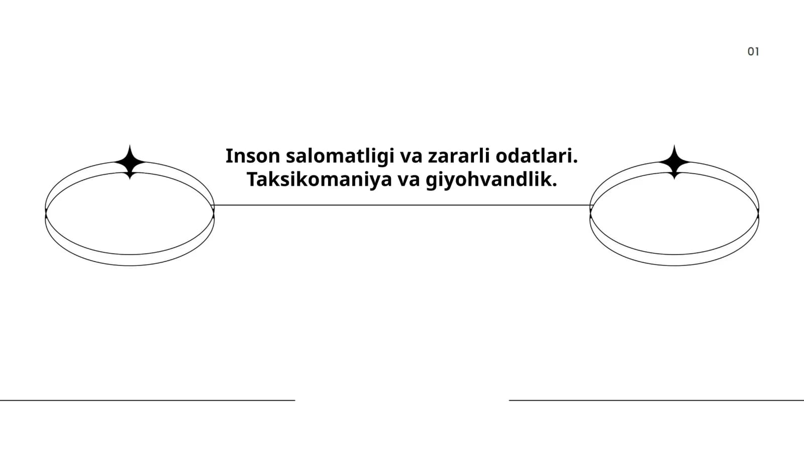 Inson salomatligi va zararli odatlari