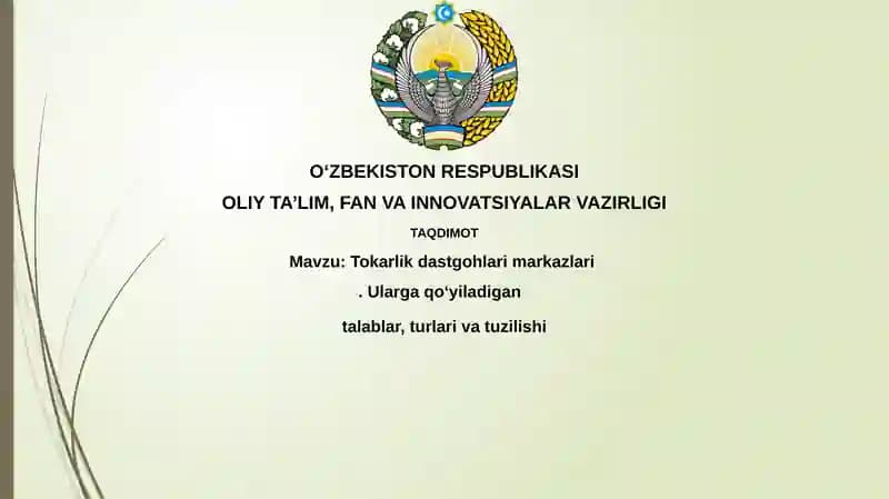 Lathe dastgoh markazlari