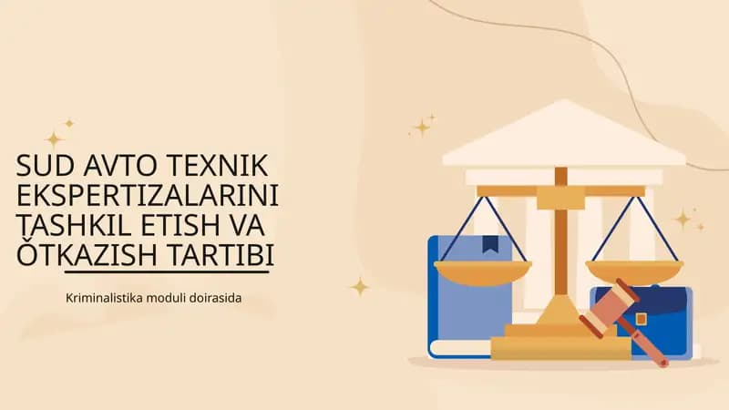 Sud Avto Texnik Ekspertizalari